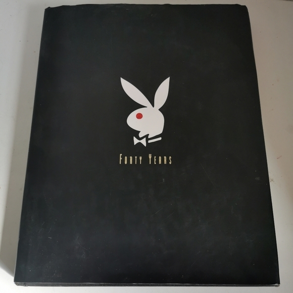THE Playboy Book of 40 Years. Complete Pictorial History Signed By Hugh Hefner. - Picture 1 of 5